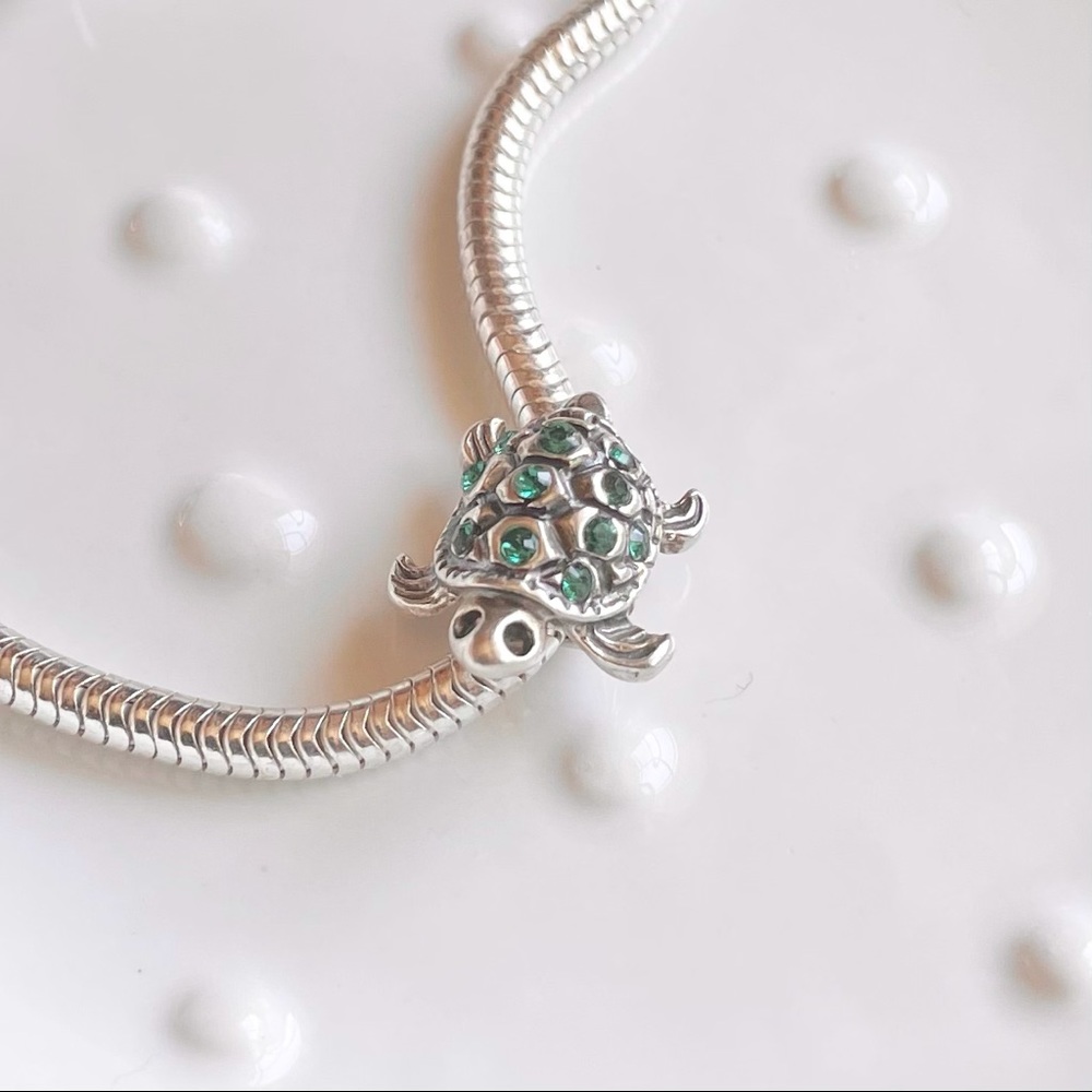 michael anthony turtle sterling silver charm